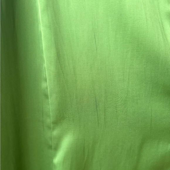 Abercrombie & Fitch Green Camille Midi Dress (Petite) - Picture 9 of 9